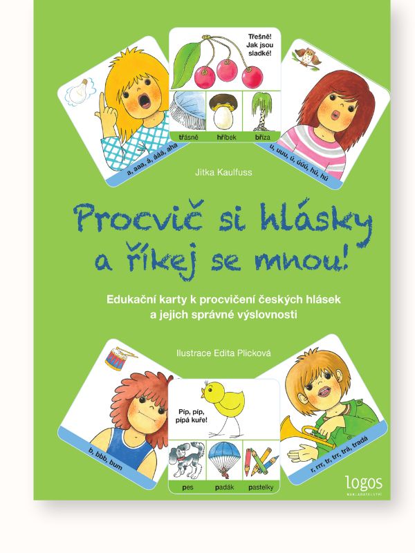Správná výslovnost českých hlásek - 60 logopedických karet