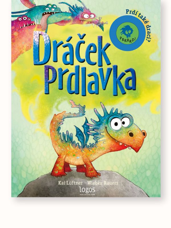 Přebal knihy Dráček Prdlavka od autorky Wiebke Rauers